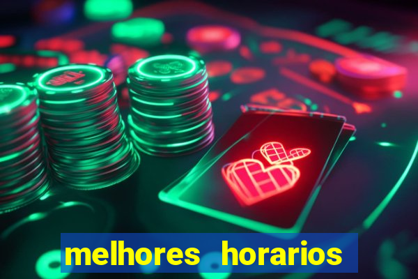 melhores horarios para jogar fortune ox